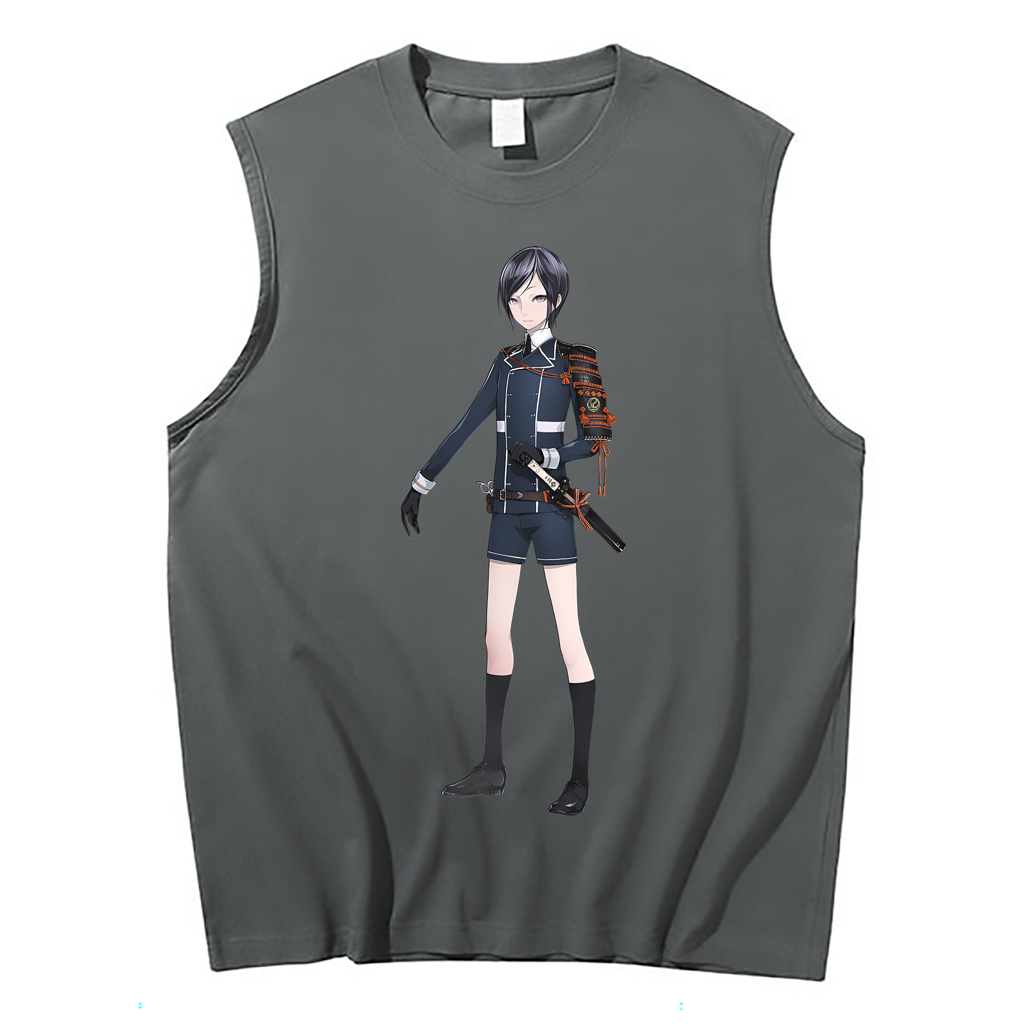 （画像用） 刀剣乱舞 Touken Ranbu コットン100％タンクトップ（フロントプリント）